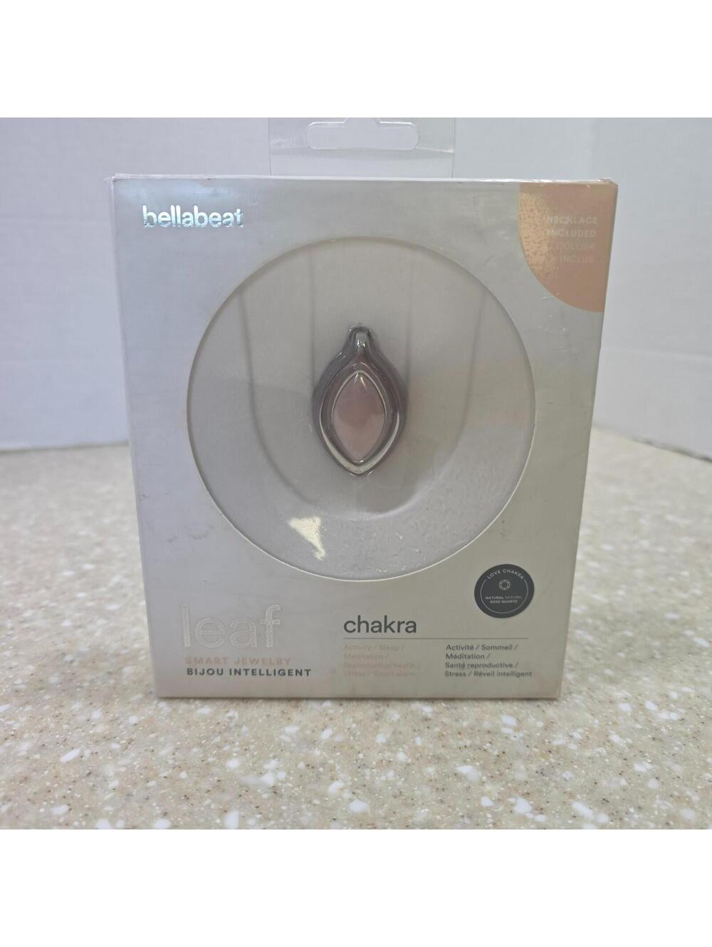 Bellabeat Leaf Chakra screenless wellness and activity tracker NIB